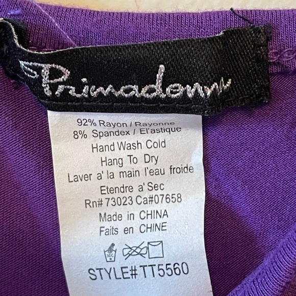 Vintage Primadonna Top, Cold shoulder open shoulder top chain straps XS - Picture 2 of 5